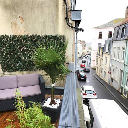 Grand Studio Terrasse Centre Historique Restaurant Nausicaa Boulogne-sur-Mer Eksteriør billede