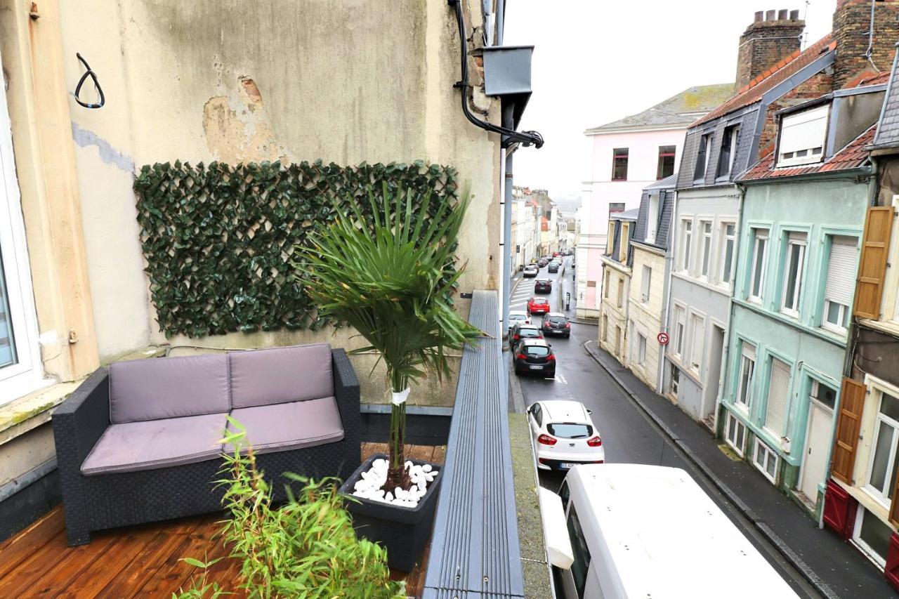 Grand Studio Terrasse Centre Historique Restaurant Nausicaa Boulogne-sur-Mer Eksteriør billede